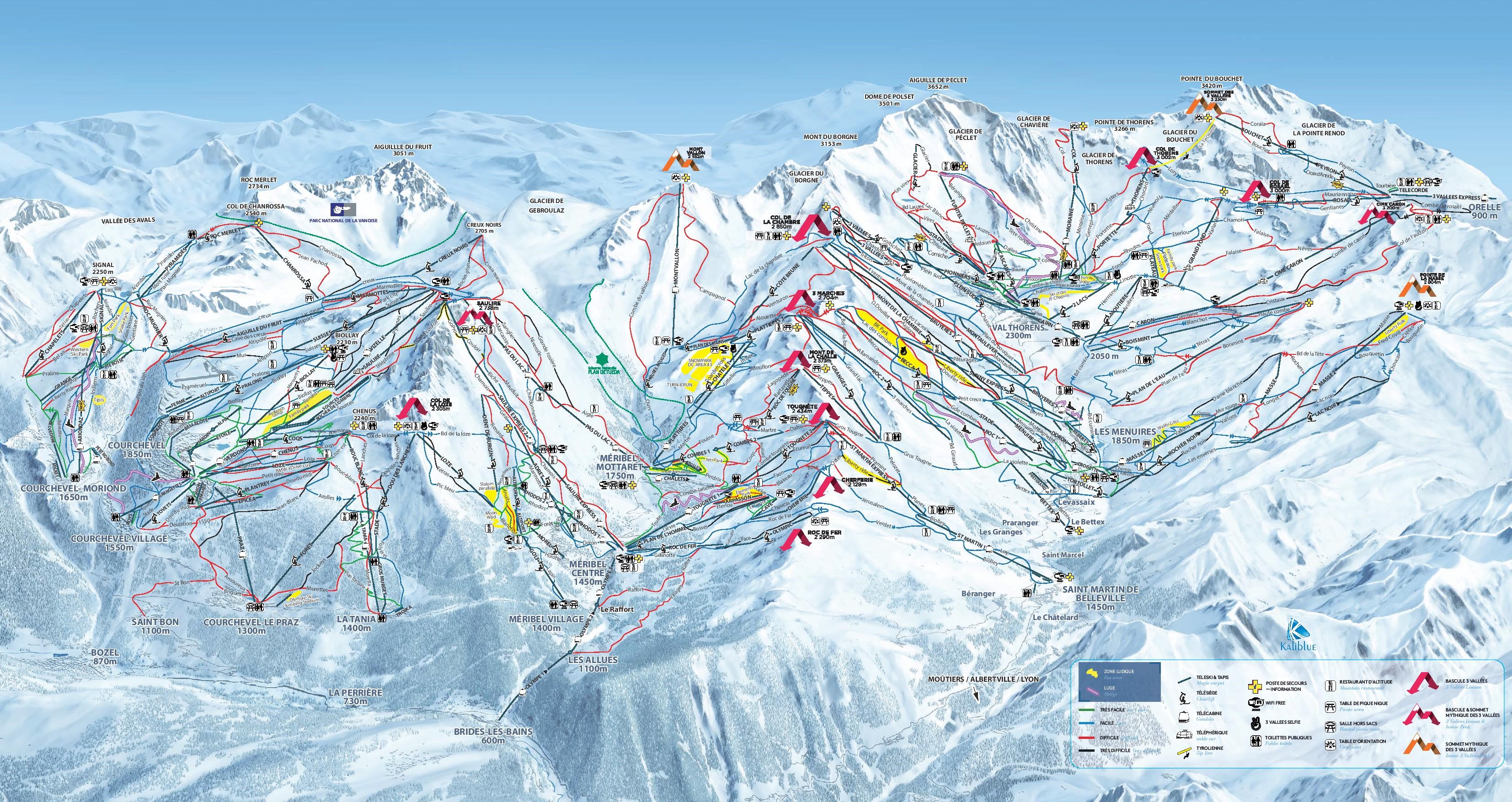Val Thorens Ski Resort Guide Skiing in Val Thorens Ski Line